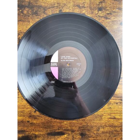 Vintage Slim Whitman Love Song of the Waterfall Imperial LP-9277 - Picture 5 of 7